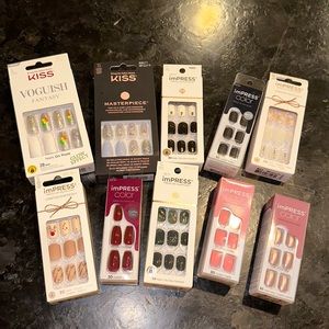 Kiss Press On Nails various lengths shapes and colors!